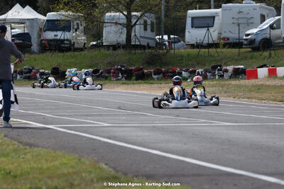 08 & 09/04/2023 : 3ème manche du Championnat du Sud à Fun Kart Brissac (photos Stéphane Agnus) 2023 — karting