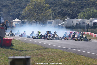 08 & 09/04/2023 : 3ème manche du Championnat du Sud à Fun Kart Brissac (photos Stéphane Agnus) 2023 — karting