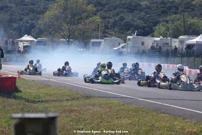 08 & 09/04/2023 : 3ème manche du Championnat du Sud à Fun Kart Brissac (photos Stéphane Agnus) 2023 — karting