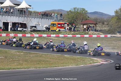 08 & 09/04/2023 : 3ème manche du Championnat du Sud à Fun Kart Brissac (photos Stéphane Agnus) 2023 — karting