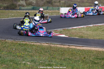 08 & 09/04/2023 : 3ème manche du Championnat du Sud à Fun Kart Brissac (photos Stéphane Agnus) 2023 — karting