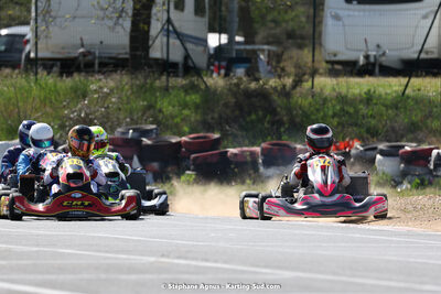 08 & 09/04/2023 : 3ème manche du Championnat du Sud à Fun Kart Brissac (photos Stéphane Agnus) 2023 — karting