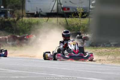 08 & 09/04/2023 : 3ème manche du Championnat du Sud à Fun Kart Brissac (photos Stéphane Agnus) 2023 — karting