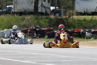 08 & 09/04/2023 : 3ème manche du Championnat du Sud à Fun Kart Brissac (photos Stéphane Agnus) 2023 — karting