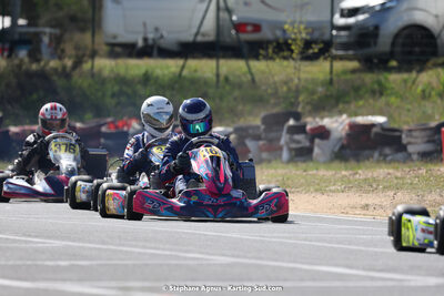 08 & 09/04/2023 : 3ème manche du Championnat du Sud à Fun Kart Brissac (photos Stéphane Agnus) 2023 — karting