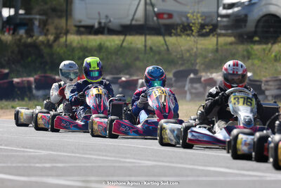 08 & 09/04/2023 : 3ème manche du Championnat du Sud à Fun Kart Brissac (photos Stéphane Agnus) 2023 — karting