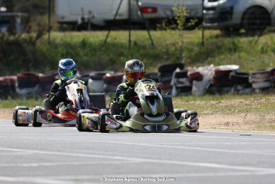 08 & 09/04/2023 : 3ème manche du Championnat du Sud à Fun Kart Brissac (photos Stéphane Agnus) 2023 — karting