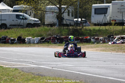 08 & 09/04/2023 : 3ème manche du Championnat du Sud à Fun Kart Brissac (photos Stéphane Agnus) 2023 — karting