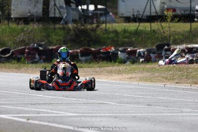 08 & 09/04/2023 : 3ème manche du Championnat du Sud à Fun Kart Brissac (photos Stéphane Agnus) 2023 — karting