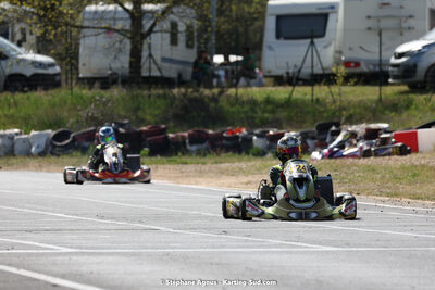 08 & 09/04/2023 : 3ème manche du Championnat du Sud à Fun Kart Brissac (photos Stéphane Agnus) 2023 — karting