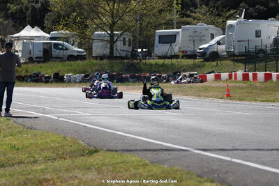 08 & 09/04/2023 : 3ème manche du Championnat du Sud à Fun Kart Brissac (photos Stéphane Agnus) 2023 — karting