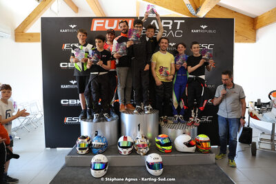 08 & 09/04/2023 : 3ème manche du Championnat du Sud à Fun Kart Brissac (photos Stéphane Agnus) 2023 — karting