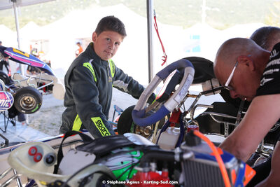 Julien SAINT-ARROMAN — 08 & 09/04/2023 : 3ème manche du Championnat du Sud à Fun Kart Brissac (photos Stéphane Agnus) 2023 — karting