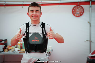 Hugo HERROUIN — 08 & 09/04/2023 : 3ème manche du Championnat du Sud à Fun Kart Brissac (photos Stéphane Agnus) 2023 — karting