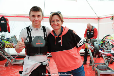 Hugo HERROUIN — 08 & 09/04/2023 : 3ème manche du Championnat du Sud à Fun Kart Brissac (photos Stéphane Agnus) 2023 — karting