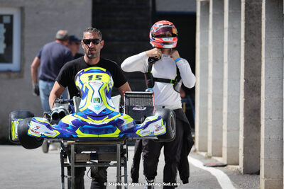Noann ANDRES, Sébastien ANDRES — 08 & 09/04/2023 : 3ème manche du Championnat du Sud à Fun Kart Brissac (photos Stéphane Agnus) 2023 — karting