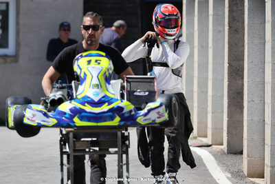 Noann ANDRES, Sébastien ANDRES — 08 & 09/04/2023 : 3ème manche du Championnat du Sud à Fun Kart Brissac (photos Stéphane Agnus) 2023 — karting