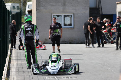 Yannick LECLERC — 08 & 09/04/2023 : 3ème manche du Championnat du Sud à Fun Kart Brissac (photos Stéphane Agnus) 2023 — karting