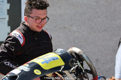 Arthur EHRET — 08 & 09/04/2023 : 3ème manche du Championnat du Sud à Fun Kart Brissac (photos Stéphane Agnus) 2023 — karting
