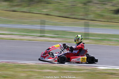 Quentin PAGES — 08 & 09/04/2023 : 3ème manche du Championnat du Sud à Fun Kart Brissac (photos Stéphane Agnus) 2023 — karting