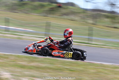 08 & 09/04/2023 : 3ème manche du Championnat du Sud à Fun Kart Brissac (photos Stéphane Agnus) 2023 — karting