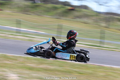08 & 09/04/2023 : 3ème manche du Championnat du Sud à Fun Kart Brissac (photos Stéphane Agnus) 2023 — karting