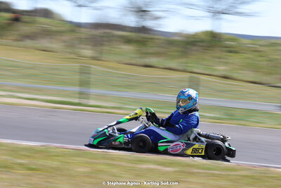08 & 09/04/2023 : 3ème manche du Championnat du Sud à Fun Kart Brissac (photos Stéphane Agnus) 2023 — karting