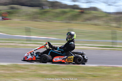 08 & 09/04/2023 : 3ème manche du Championnat du Sud à Fun Kart Brissac (photos Stéphane Agnus) 2023 — karting