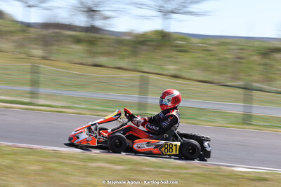 08 & 09/04/2023 : 3ème manche du Championnat du Sud à Fun Kart Brissac (photos Stéphane Agnus) 2023 — karting
