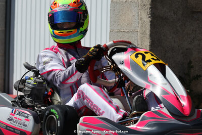 Alan LANFRAY — 08 & 09/04/2023 : 3ème manche du Championnat du Sud à Fun Kart Brissac (photos Stéphane Agnus) 2023 — karting