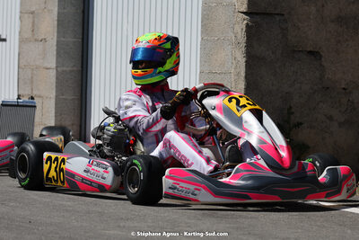 08 & 09/04/2023 : 3ème manche du Championnat du Sud à Fun Kart Brissac (photos Stéphane Agnus) 2023 — karting