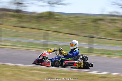 08 & 09/04/2023 : 3ème manche du Championnat du Sud à Fun Kart Brissac (photos Stéphane Agnus) 2023 — karting