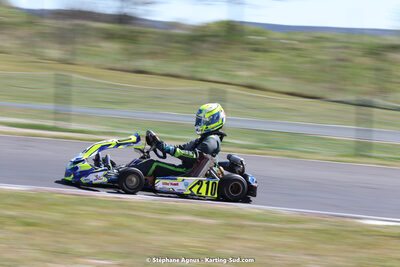 Axel BOYER — 08 & 09/04/2023 : 3ème manche du Championnat du Sud à Fun Kart Brissac (photos Stéphane Agnus) 2023 — karting
