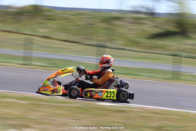 08 & 09/04/2023 : 3ème manche du Championnat du Sud à Fun Kart Brissac (photos Stéphane Agnus) 2023 — karting
