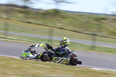 Steven SERVANT — 08 & 09/04/2023 : 3ème manche du Championnat du Sud à Fun Kart Brissac (photos Stéphane Agnus) 2023 — karting