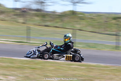 08 & 09/04/2023 : 3ème manche du Championnat du Sud à Fun Kart Brissac (photos Stéphane Agnus) 2023 — karting