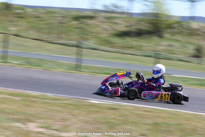 08 & 09/04/2023 : 3ème manche du Championnat du Sud à Fun Kart Brissac (photos Stéphane Agnus) 2023 — karting