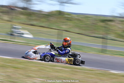 08 & 09/04/2023 : 3ème manche du Championnat du Sud à Fun Kart Brissac (photos Stéphane Agnus) 2023 — karting