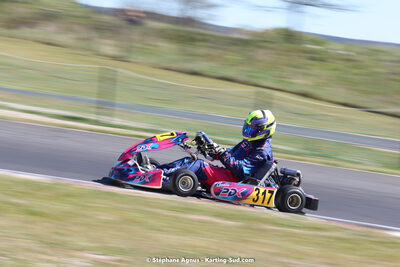 08 & 09/04/2023 : 3ème manche du Championnat du Sud à Fun Kart Brissac (photos Stéphane Agnus) 2023 — karting