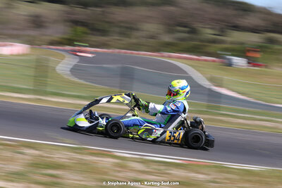 08 & 09/04/2023 : 3ème manche du Championnat du Sud à Fun Kart Brissac (photos Stéphane Agnus) 2023 — karting