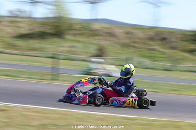 08 & 09/04/2023 : 3ème manche du Championnat du Sud à Fun Kart Brissac (photos Stéphane Agnus) 2023 — karting