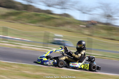 08 & 09/04/2023 : 3ème manche du Championnat du Sud à Fun Kart Brissac (photos Stéphane Agnus) 2023 — karting
