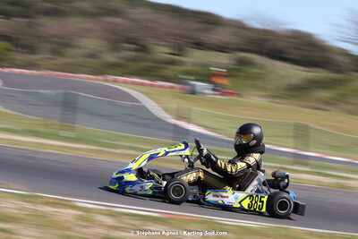 08 & 09/04/2023 : 3ème manche du Championnat du Sud à Fun Kart Brissac (photos Stéphane Agnus) 2023 — karting