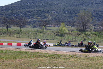 08 & 09/04/2023 : 3ème manche du Championnat du Sud à Fun Kart Brissac (photos Stéphane Agnus) 2023 — karting