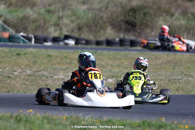 08 & 09/04/2023 : 3ème manche du Championnat du Sud à Fun Kart Brissac (photos Stéphane Agnus) 2023 — karting