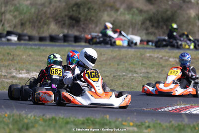 08 & 09/04/2023 : 3ème manche du Championnat du Sud à Fun Kart Brissac (photos Stéphane Agnus) 2023 — karting