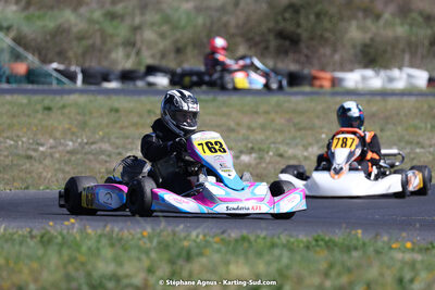 08 & 09/04/2023 : 3ème manche du Championnat du Sud à Fun Kart Brissac (photos Stéphane Agnus) 2023 — karting