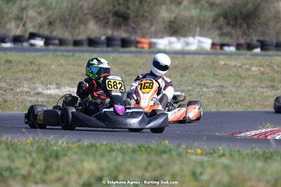 08 & 09/04/2023 : 3ème manche du Championnat du Sud à Fun Kart Brissac (photos Stéphane Agnus) 2023 — karting