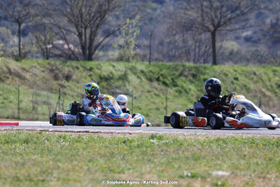 08 & 09/04/2023 : 3ème manche du Championnat du Sud à Fun Kart Brissac (photos Stéphane Agnus) 2023 — karting
