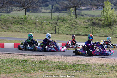08 & 09/04/2023 : 3ème manche du Championnat du Sud à Fun Kart Brissac (photos Stéphane Agnus) 2023 — karting